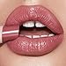 Charlotte Tilbury Hyaluronic Happikiss Lipstick Balm - High-Shine, Hydrating Lipstick Balm with Dewy, Juicy Color - Leaves Lips Fuller-Looking, Plump & Nourished - Pillow Talk