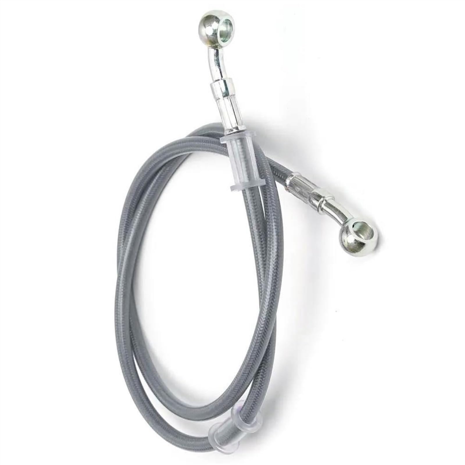 Ksxzw One Color Motorbike Part 400Mm/40Cm-2400Mm/240Cm Motorcycle Brake Hose Hydraulic Line Cable 10Mm 28°(210Cm)