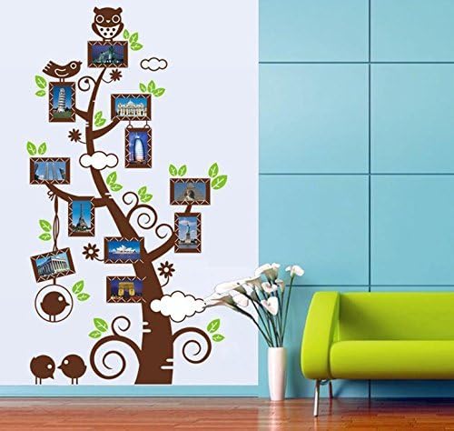 Setting Image Decals Photo Tree Photo Frame Tv Setting Living Room Children Room Wall ...