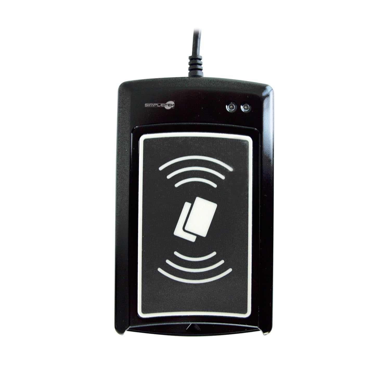 SIMPLETEK - Lettore Scrittore Smart Card RFID USB CCID Slot SAM Universale | indicatore LED e acustico, lettore badge, Contactless NFC, anticolissione, PC/SC, ISO 7816, ISO 14443, CAC, PIV, Buzzer