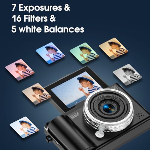 Cámara compacta 4K con función macro para fotografía de detalle 6