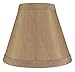 Bronze Shantung Silk 5 Inch Clip On Chandelier Lamp Shade
