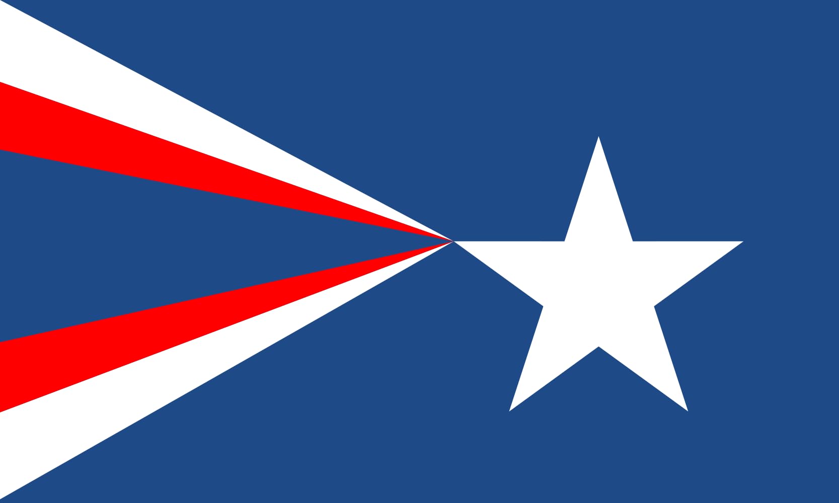 Drapeau Large Anthony, Texas format paysage de 1.35m² pour mât extérieur