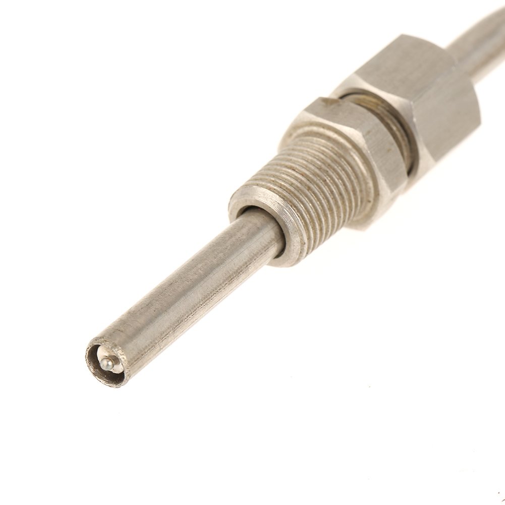 Termocoppia EGT per sonda componenti elettronici sensore di temperatura e umidità temperatura gas di scarico con punta a vista e connettore tipo K