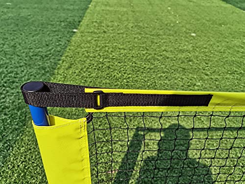 Zdgao Pickle Ball Set With Net - 22 Ft Pickle Ball Nets Portable Outdoor Regulation Size, With 4 Pickle Ball Paddles And 2 Outdoor Pickle Ball Balls For Driveway Backyard #TOP7