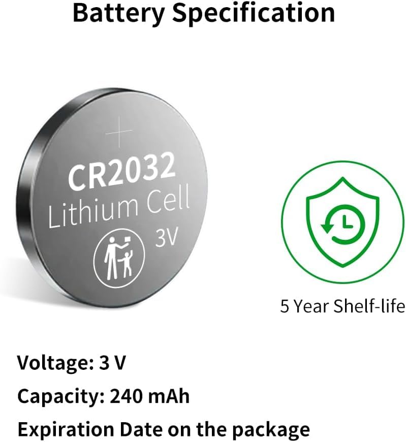 Baterías de Litio CR2032 CZQQ 3V Paquete 20 Unidades miniatura 7