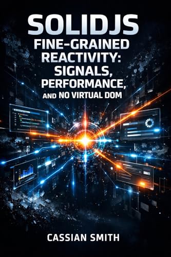SOLIDJS FINE-GRAINED REACTIVITY: SIGNALS, PERFORMANCE, AND NO VIRTUAL DOM: Build Faster Apps with createSignal, Stores, and Surgical DOM Updates for React Developers