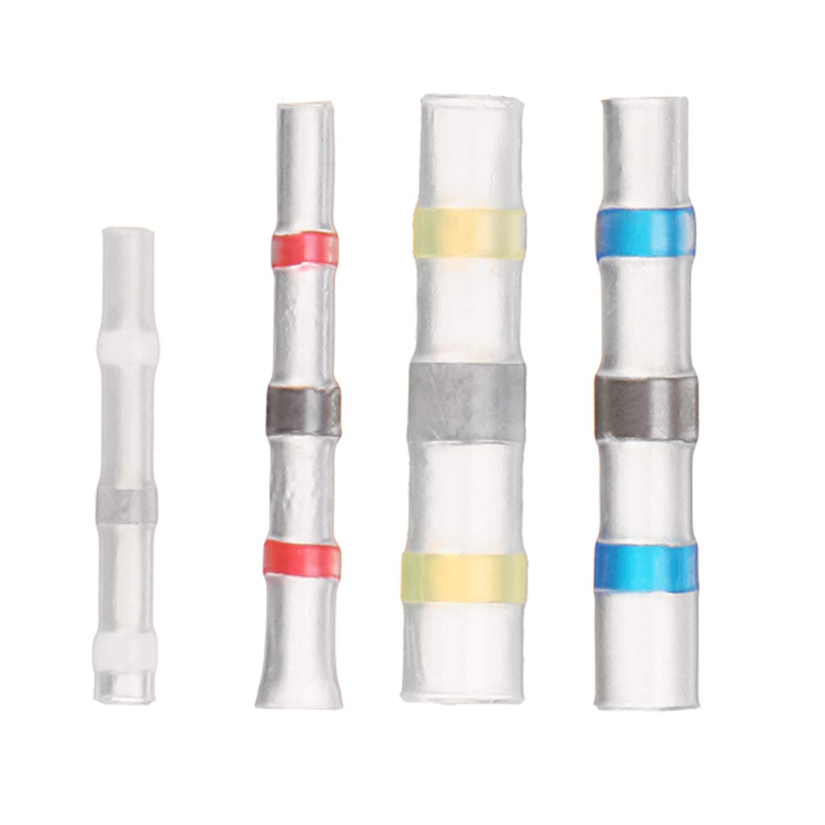 300 Stücke Sortiment Schrumpfschlauch Draht Crimp Drahtverbinder Solder Sleeve Kit