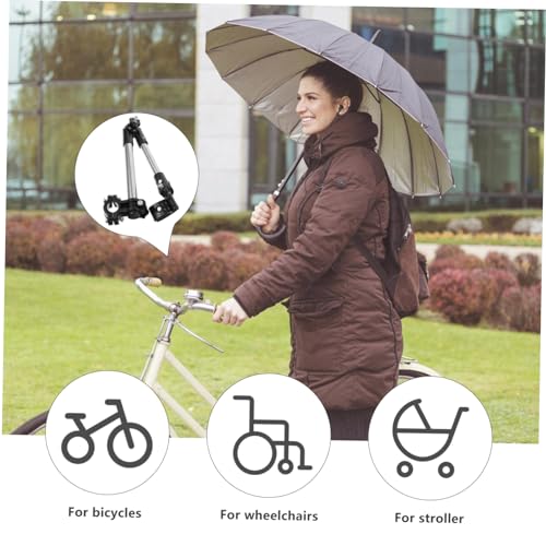 BESPORTBLE Suporte De Guarda-Chuva Suporte De Bicicleta Ajustável Suporte De Montagem De Guarda-Chuv