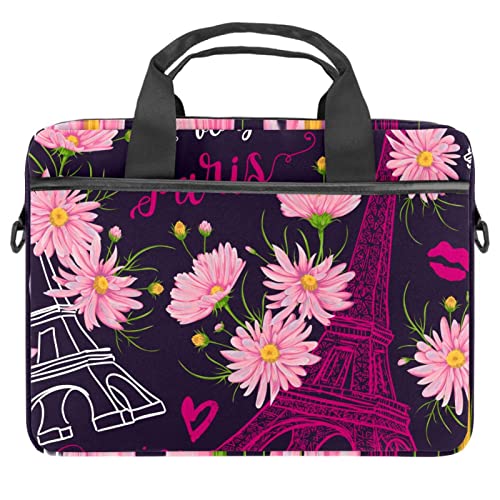 Bolso de portátil para la universidad con estampado de la Torre Eiffel