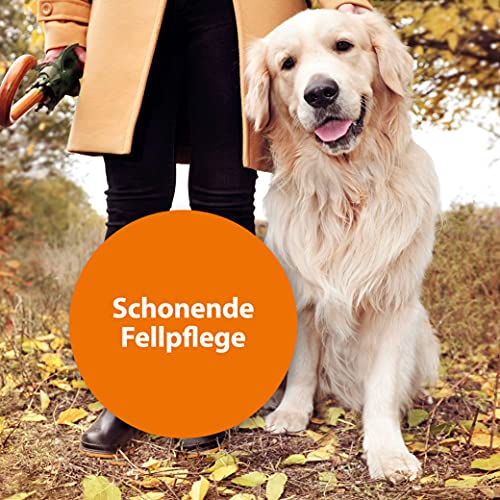 ARDAP Flohkamm und Staubkamm für Hunde und Katzen - Effektiv gegen Flöhe und Läuse - Professionelle und schonenden Fellpflege