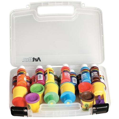 Art Bin Quick View Carrying Case-14"X3.375"X10.25" Translucent