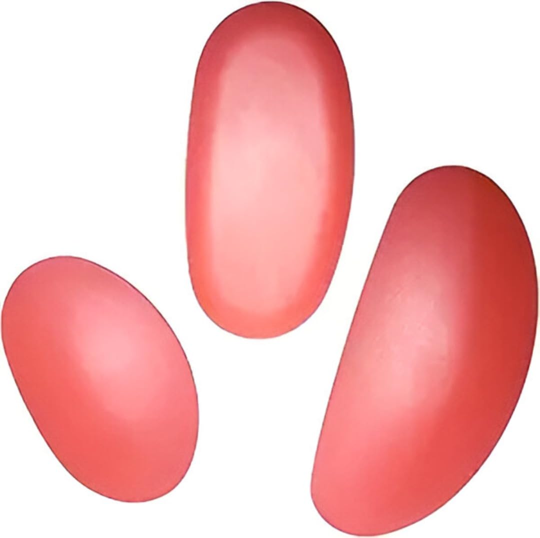 VINTAGER Rubber Clay Scraper Set 3pcs – Flexible Pottery and Clay Shaping Scrapers for Smoothing, Sculpting, Trimming and Refining Clay in Ceramics, Pottery Making, DIY Crafts and Studio Use