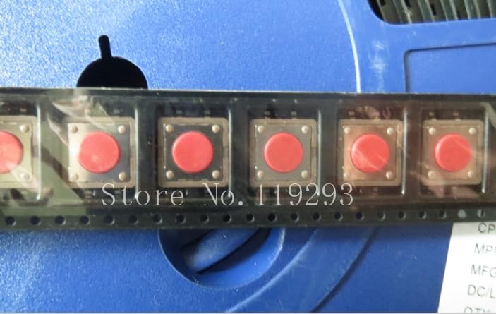 [BELLA]Taiwan round of DIP SMD Tact Switch 12 * 12 * 4.3 key switch stock sale-200pcs/lot