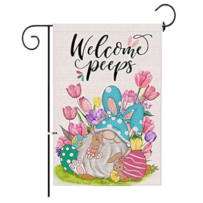 Easter Garden Flag 12x18