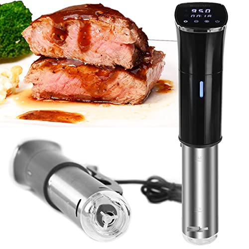 Roboraty Cocina Sous Vide de 1800W, Control Preciso de Temperatura y Temporizador, Conserva el Sabor Fresco de los Ingredientes, Calentamiento por Circulación de Agua de 360 ​​°