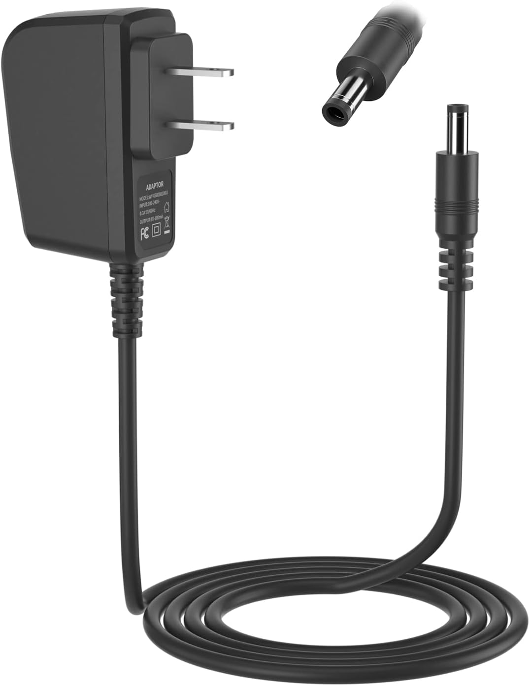 8V Trimmer Charger Replacement Compatible with Philips HQ840 Norelco Multigroom Series 3000 MG3750 MG3750/50 MG3750/10 MG3750/60 MG3760 MG3760/50 Power Supply Cord Battery Charger (8V 100mA)