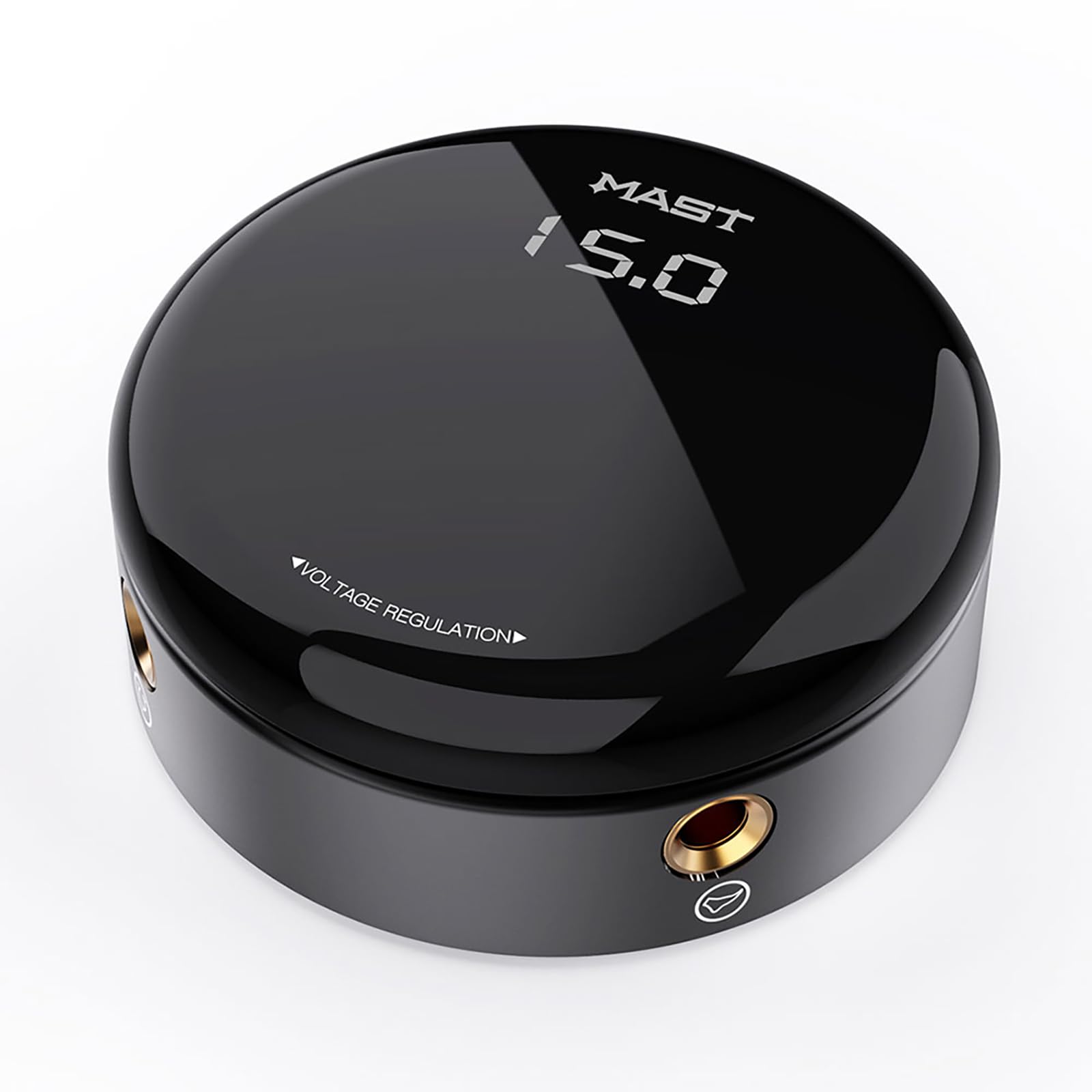 MAST TATTOO Mast Circle Tattoo voeding Dubbel digitaal OLED-scherm Voltage aanpassen Rotary Tattoo Machine Stroomvoorziening Type-C Laadvoeding voor tattoo-machine Pen