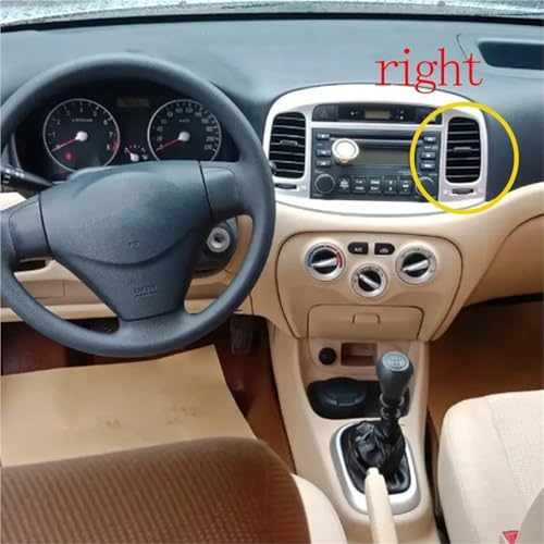 Buse de climatisation Hyundai Accent grille de ventilation gauche orientable - 5