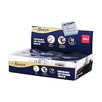 deli Arte Nuevo WH02610 Artist Range Kneadable Eraser (Pack of 12)