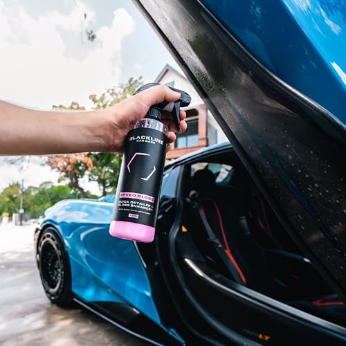 Blackline Car Care - Speed Gloss Quick Detailer & Shine Spray - Versatile, Fast Cleaning for a Streak-Free, Glossy Finish on All Vehicle Surfaces (16 Fl Oz) - Image 4