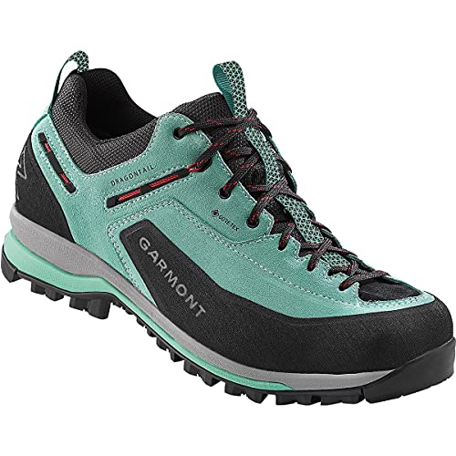 Green / Red Garmont Dragontail Tech Goretex Hiking Shoes EU 41 1/2