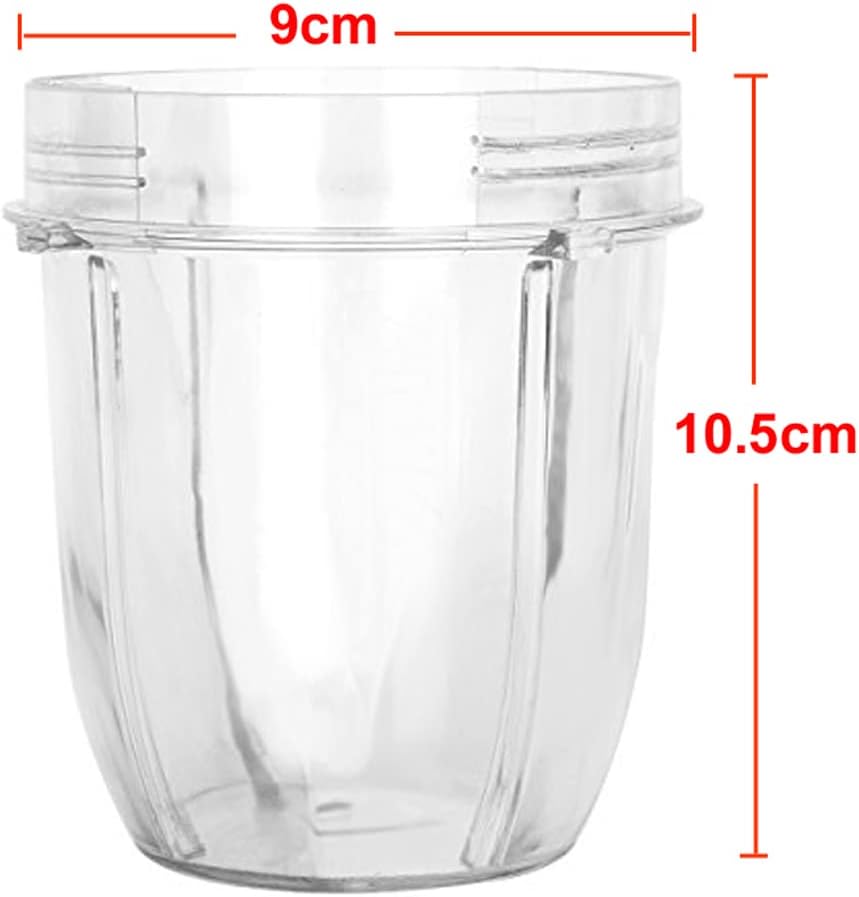 2 Replacement Parts 12oz cups For Auto-iQ Ninja cups BL480/BL480D/481/482/487A/488W/490/491/492/492W/640/642/642W/642Z/680A/682BN400, BN400C, BN401, BN401C,CL401A, CL405CO/ BN750, BN750C, BN751 (2)