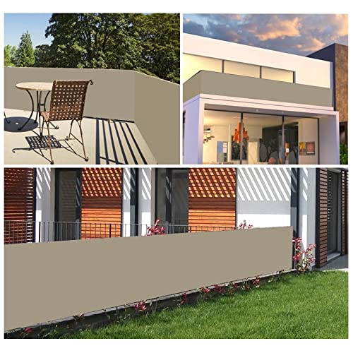 Voile d'ombrage imperméable rectangulaire 1.4x4 m auvent extérieur