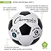 Champion Sports Retro Soccer Ball, Size 5 , Black/White