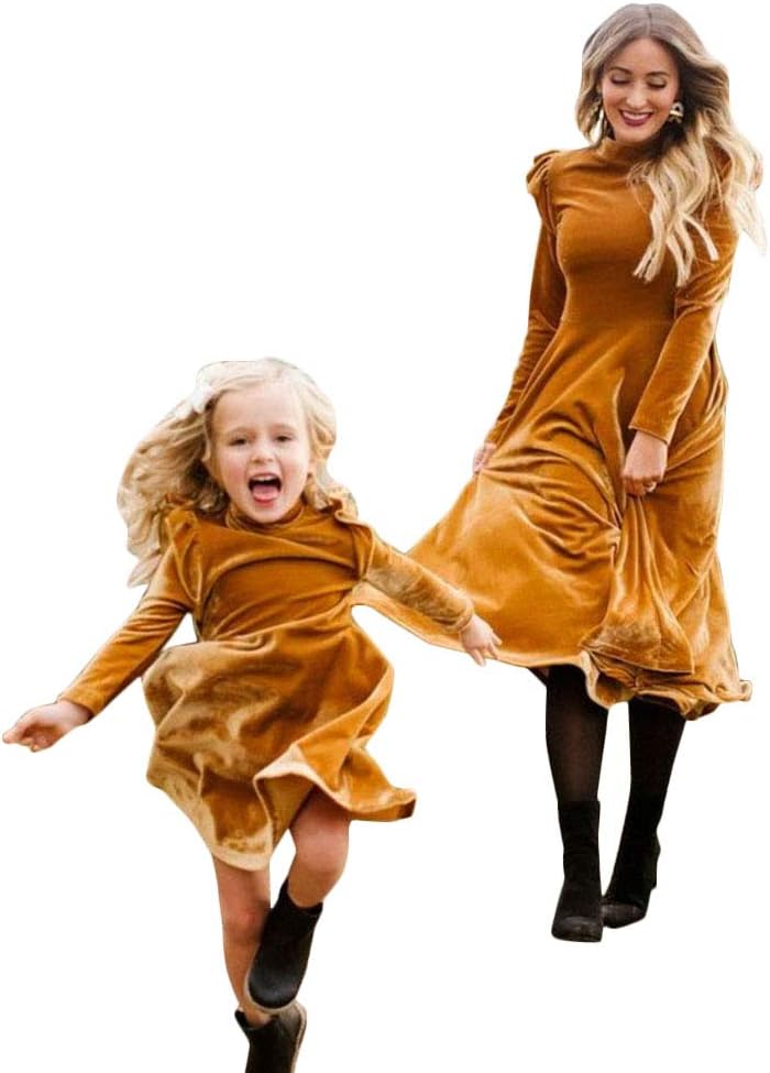 minetom mothers and daughter family winter dress Kuwait | Ubuy