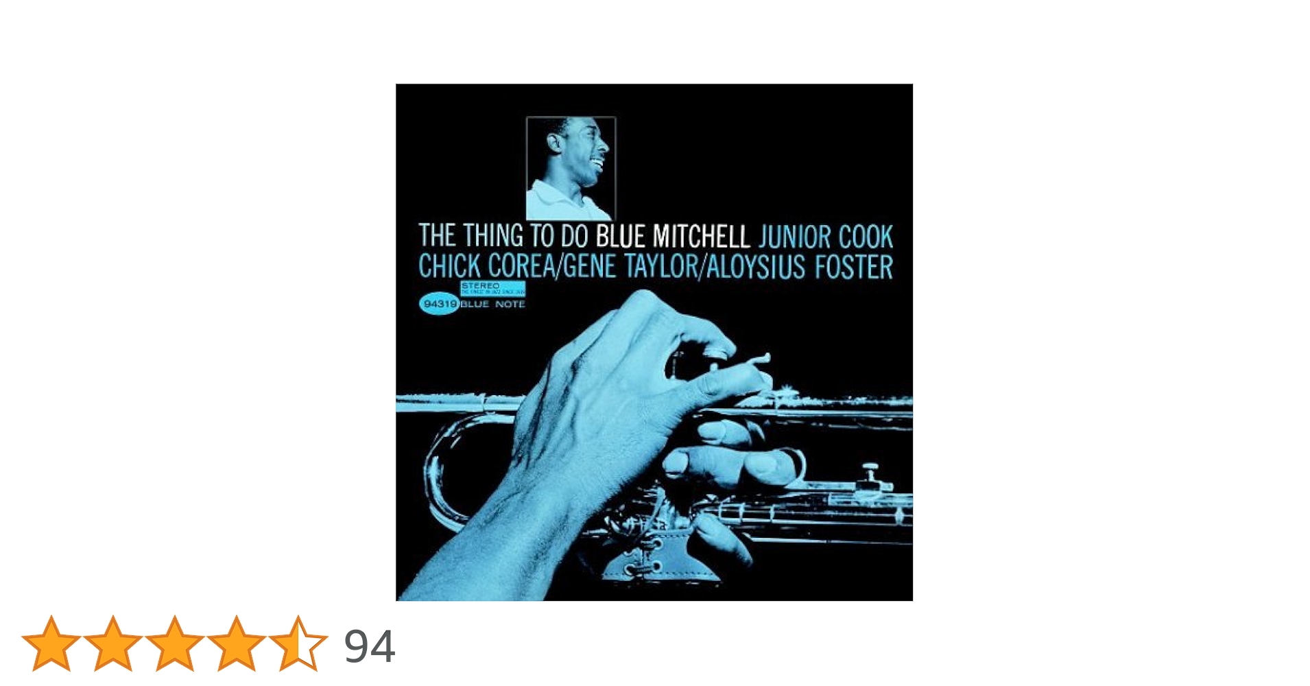 Blue Mitchell／The thing to do LP ジャズ Blue Mitchell – The Thing To Do – Vinyl (LP, Reissue, Stereo