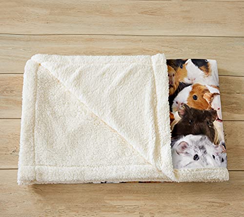 Image of Feelyou Kids Guinea Pig Fleece Blanket 50 inchx60 inch Boys Girls Gift