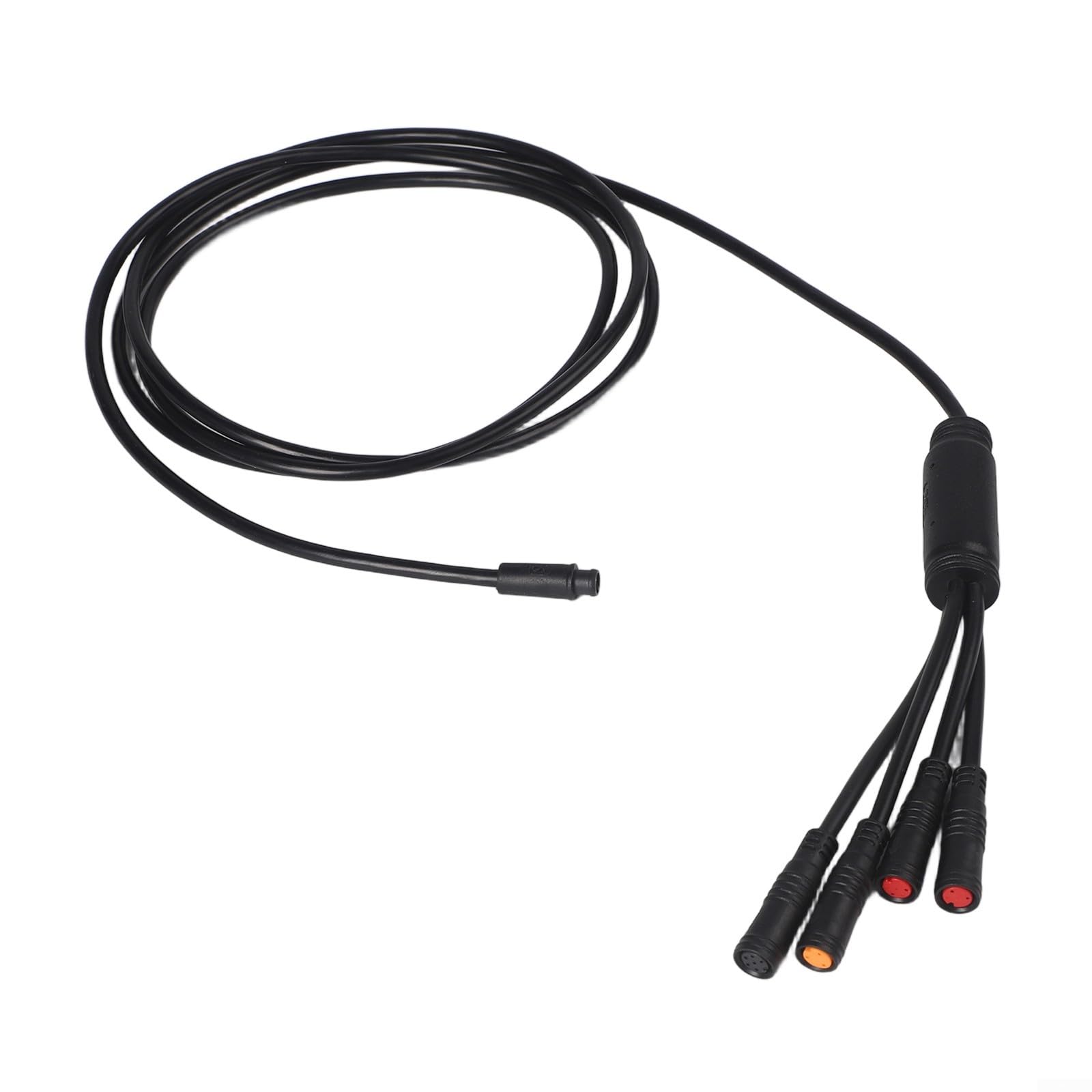 Câble de trottinette électrique pour 901 Display Controller Ligne de connexion Instrument Faisceau de câblage PVC 6 broches pour modèles 1T3/1T4/1T5, noir, 1,3 à 1,8 m (1T4 1,45 m)