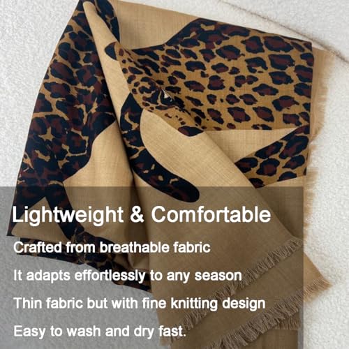 Image of Lightweight Cotton Blend Scarf for Women Men | Large,Breathable,Thin,Soft,Crinkle Scarf,Hijab Head Wrap,NeckScarf,Everyday,Travel Scarf,Summer Dress Scarves Holiday Gift