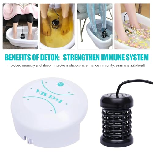 Máquina de baño de pies detox iónico portátil miniatura 5
