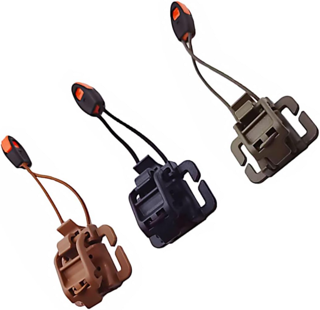 Mikikit Back Hanger Webbing Whistle Camping Buckle Rucksack Bag Clips Webbing Clip Outdoor Gear Clip Walking