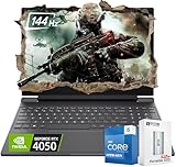 HP Victus 15.6' 144Hz FHD IPS Premium Gaming Laptop, RTX 4050 Graphics, 13th Intel 8-Core i5-13420H Up to 4.6 GHz, Backlit KB, Bluetooth 5.3, W/512GB PSD, Windows 11 Home(64GB |4TB SSD)