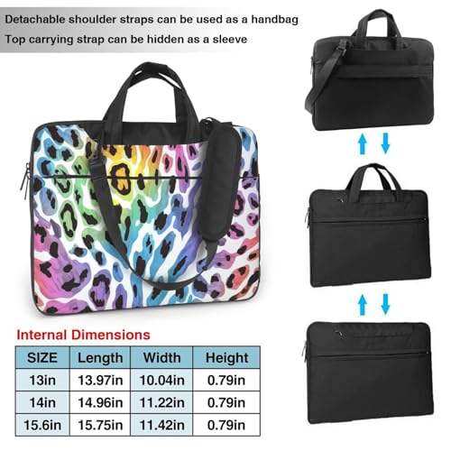 Maletín portátil multicolor impermeable 15.6 pulgadas miniatura 4