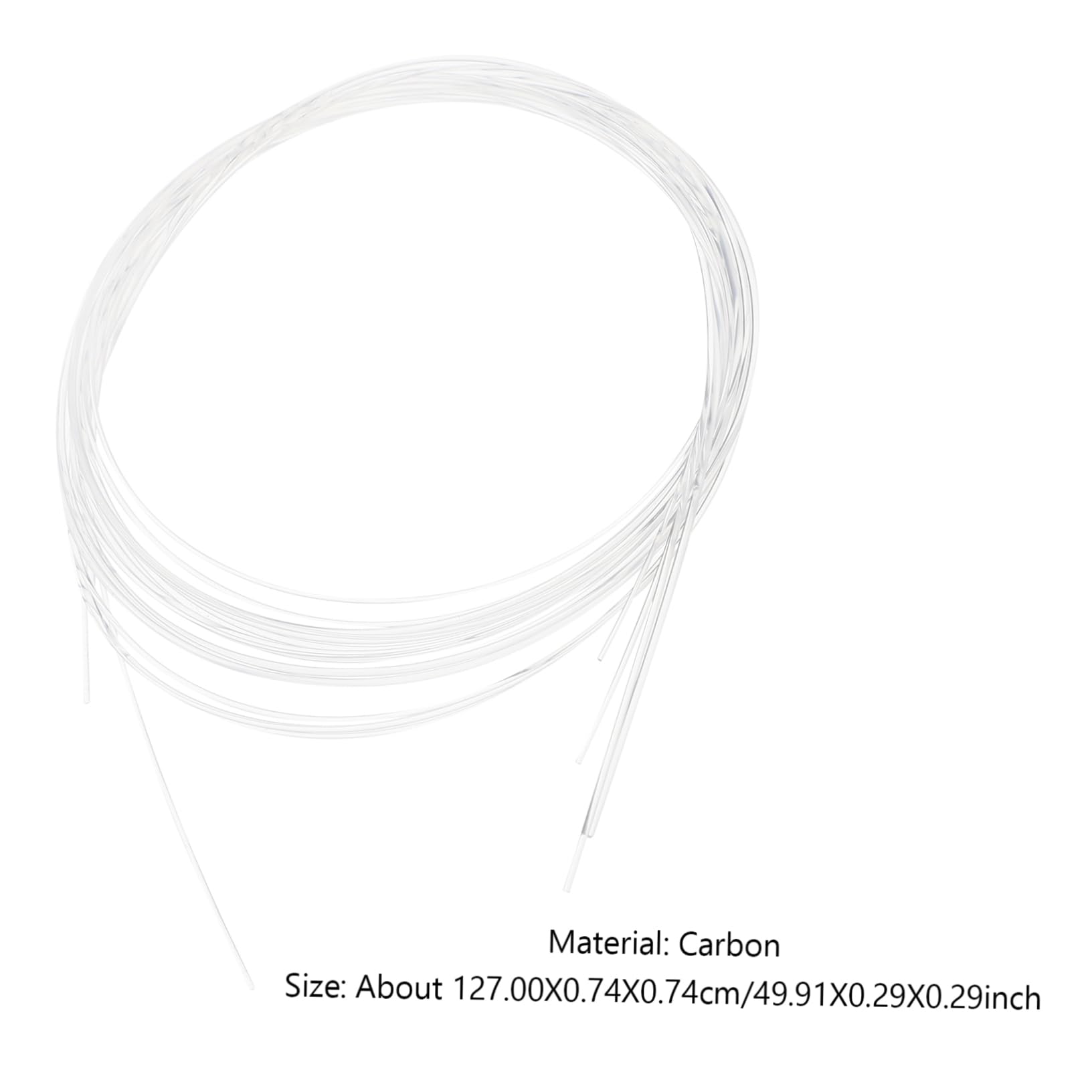 VANZACK 4Pcs Durable Carbon Ukulele Strings Premium Musical Instrument Parts for Tone and Performance for Beginners and Enthusiasts