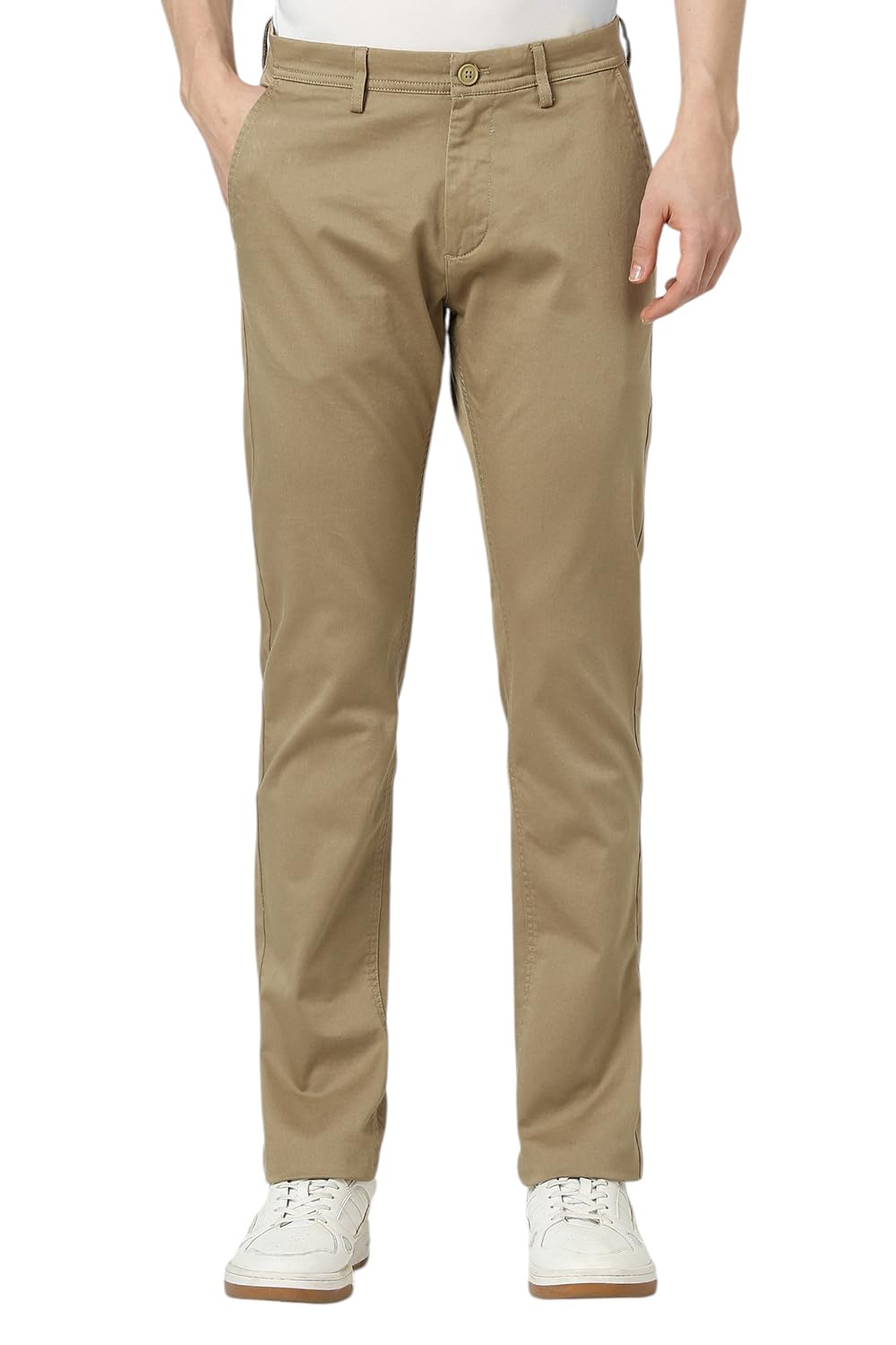 peter england Men's Slim Casual Pants-picture-31