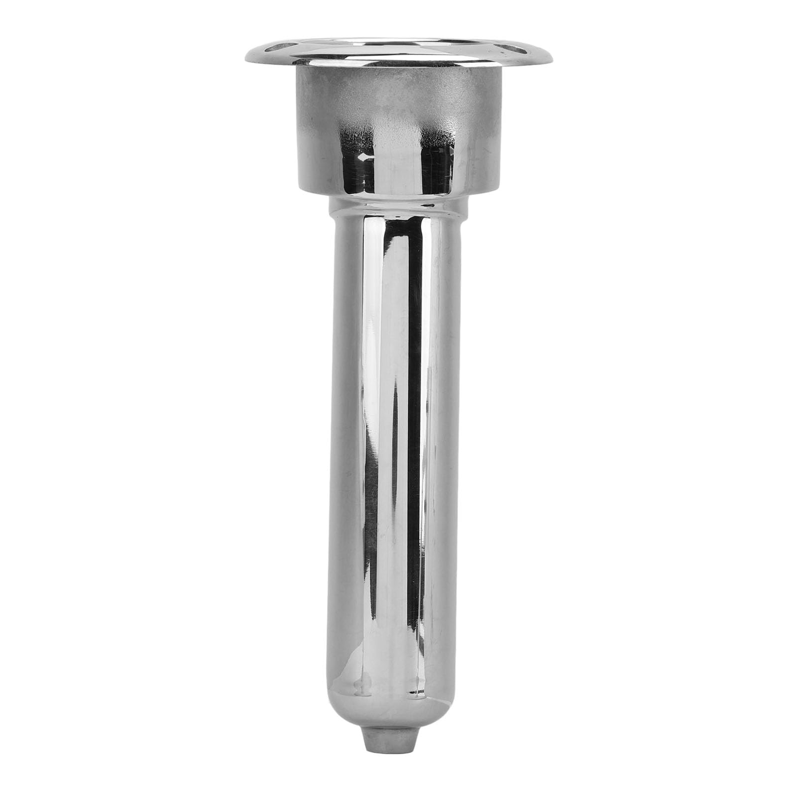 Porte-gobelet à Tige de Bateau, Structure Solide en Acier Inoxydable 2 en 1 Porte-gobelet Rond pour Bateau de Yacht, pour Bateaux et Yachts, avec une Installation Facile (15 degrés)