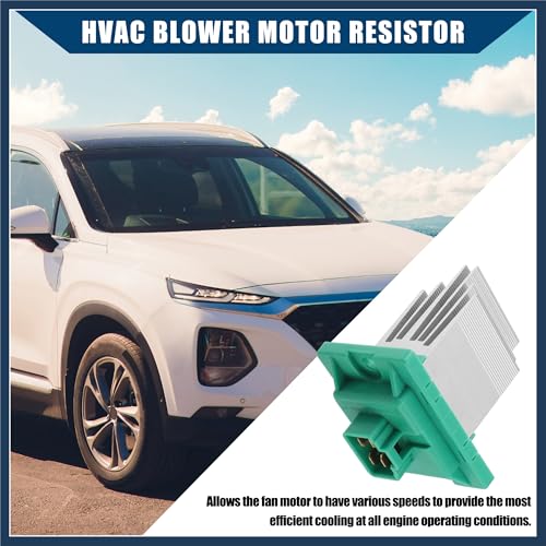 Image of No.972351U000 HVAC Blower Motor Resistor W /AUTO for Kia Soul 2010-2017 for Hyundai Sonata 2011-2017 / Inner /Durable Metal / 1 Pcs /Silver Tone Stylish Design