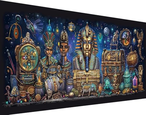 Loisirs créatifs adultes point de croix et kit peinture diamant Égypte à offrir aux passionnés