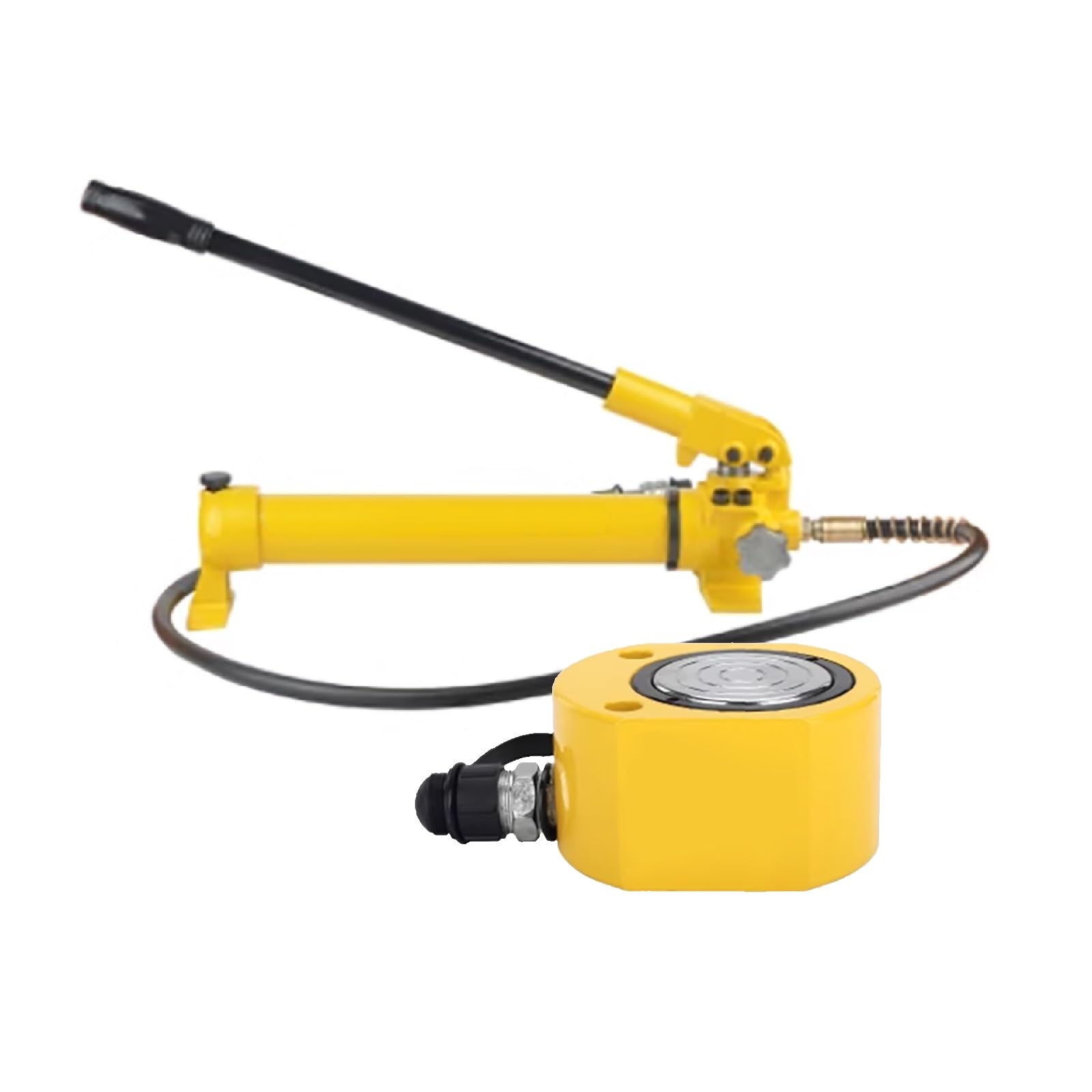 Zestaw podnośnika hydraulicznego z pompką ręczną do ciasnej przestrzeni, pojemność 20T, skok 18 mm, zawiera pompkę ręczną CP-180