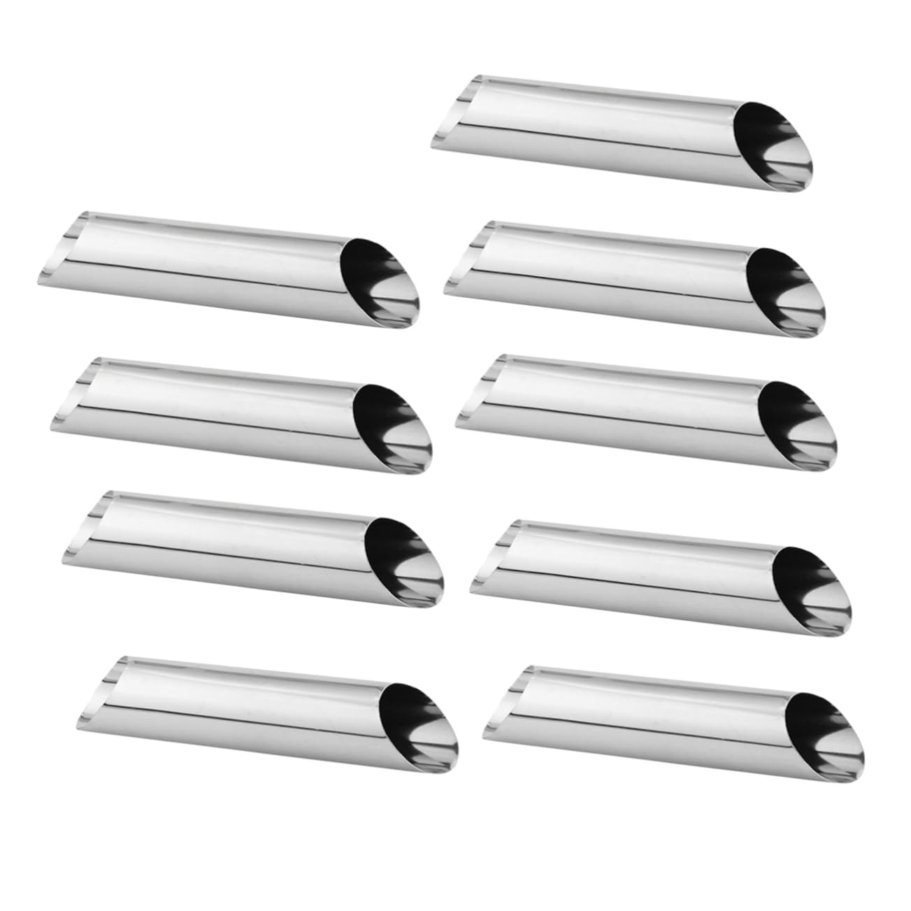 DECHOUS Stainless Steel Bread Baking Molds Tall Cake Molds for Baking Tube Cake Pans Bagel Pans