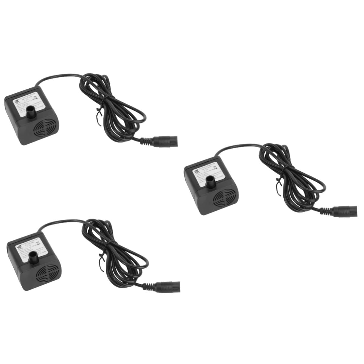 BESPORTBLE Pompa Da 3 Pezzi Da 12 V Per Fontana Da Laghetto Pompa Per Fontana Dacqua Sommergibile Bassa Rumorosità Facile Da Staccare E Pulire Adatta Per Giardino Patio Acquario