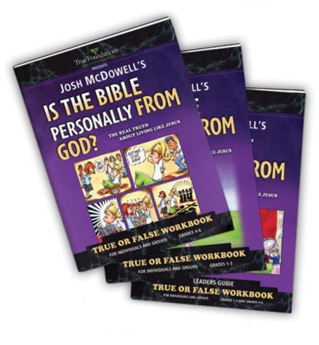 Josh McDowell's Is the Bible Personally from God: Ages 4-6: Mcdowell ...