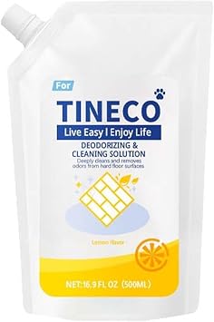 500ml Multi-purpose floor cleaning liquid. Compatible with TINECO FLOOR ONE Switch S91pcs