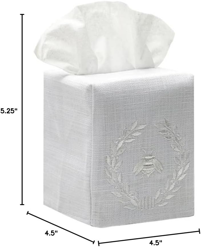 Miniatura 13 de Jacaranda Living Cubierta cuadrada para caja de pañuelos, soporte para pañuelos de tela de linoalgodón, cubierta decorativa de cubo de paño, diseños