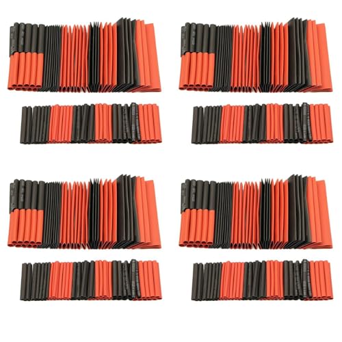 ISKDJBJG 508PCS 2: 1 Tubo Termorretráctil Cable de Alambre Envoltura de Manguito Juego de ConexióN EléCtrica